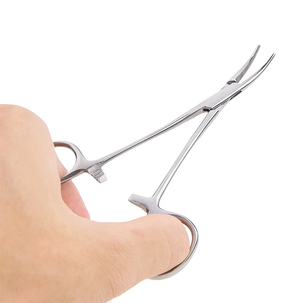 Hand Tool 12.5 16 18cm Hemostatic Forceps Pet Hair Clamp Fishing
