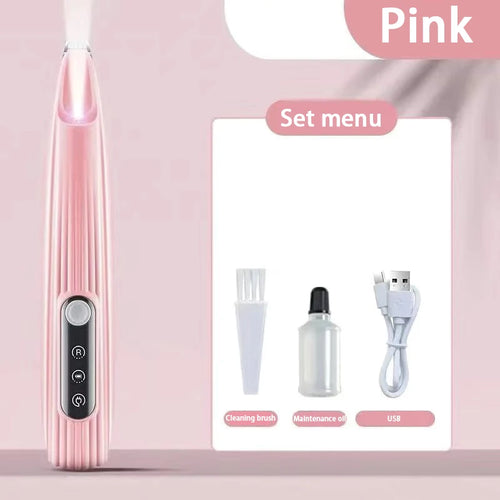Portable Dog Paw Trimmer with Led Light Rechargeable Cordless Nail