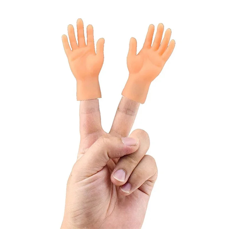 Children Noveltyfunny Mini Hand Creative Finger Fingertip Toys Teasing
