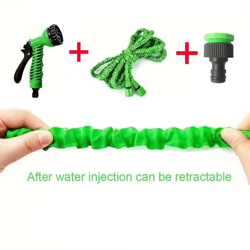 Expandable Magic Hose, High-Pressure Car Wash, 7Water Spraying