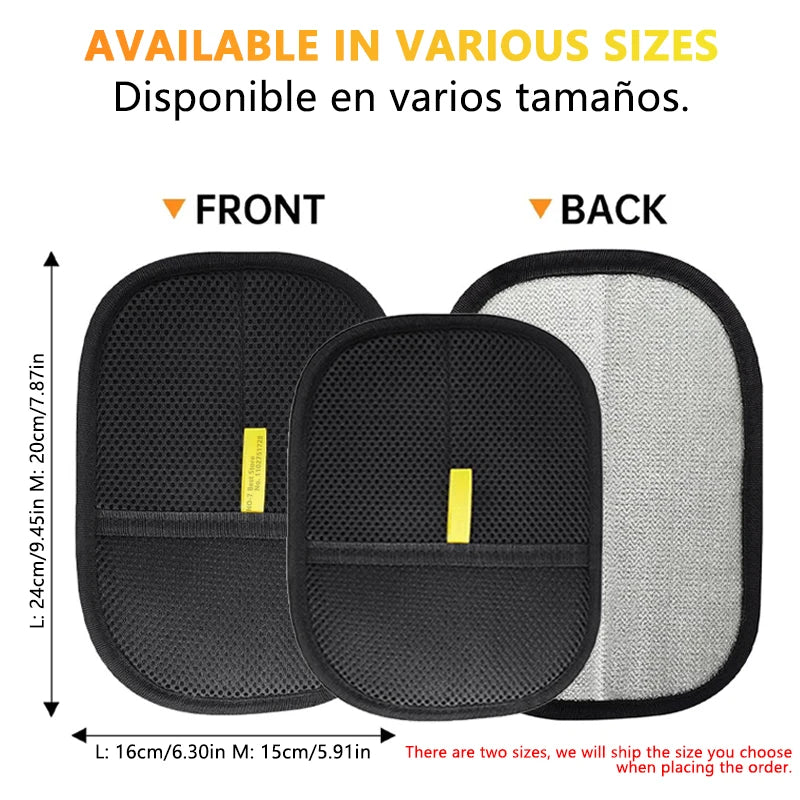 Reusable Double-Sided Pet Hair Removal Glove Anti-Static Grooming Tool