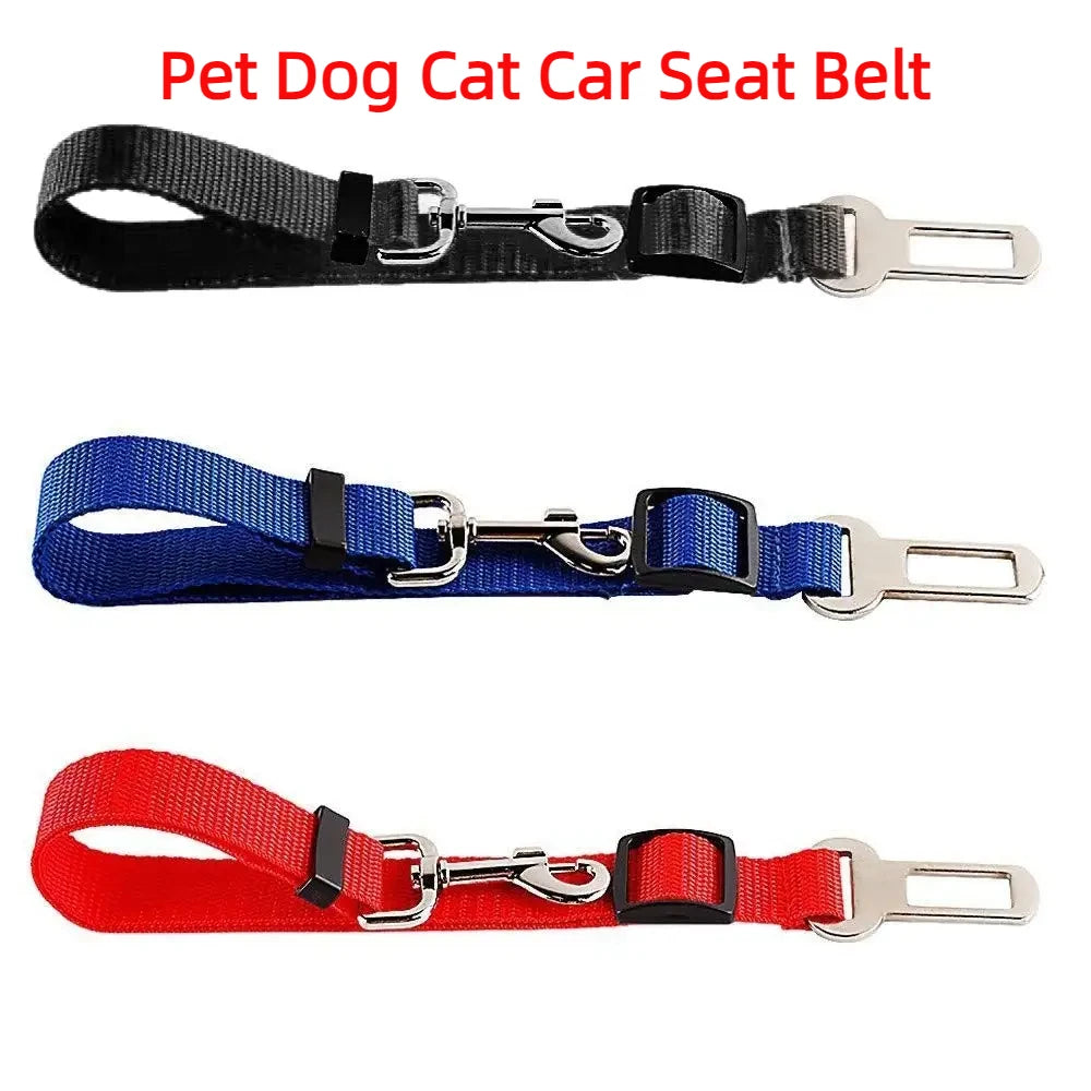 Pet Dog Cat Car Seat Dog Car Seat Belt Safety Protector Travel Pets