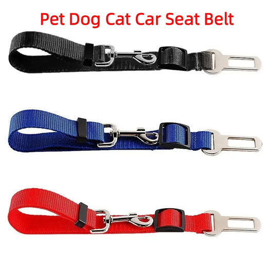 Pet Dog Cat Car Seat Dog Car Seat Belt Safety Protector Travel Pets