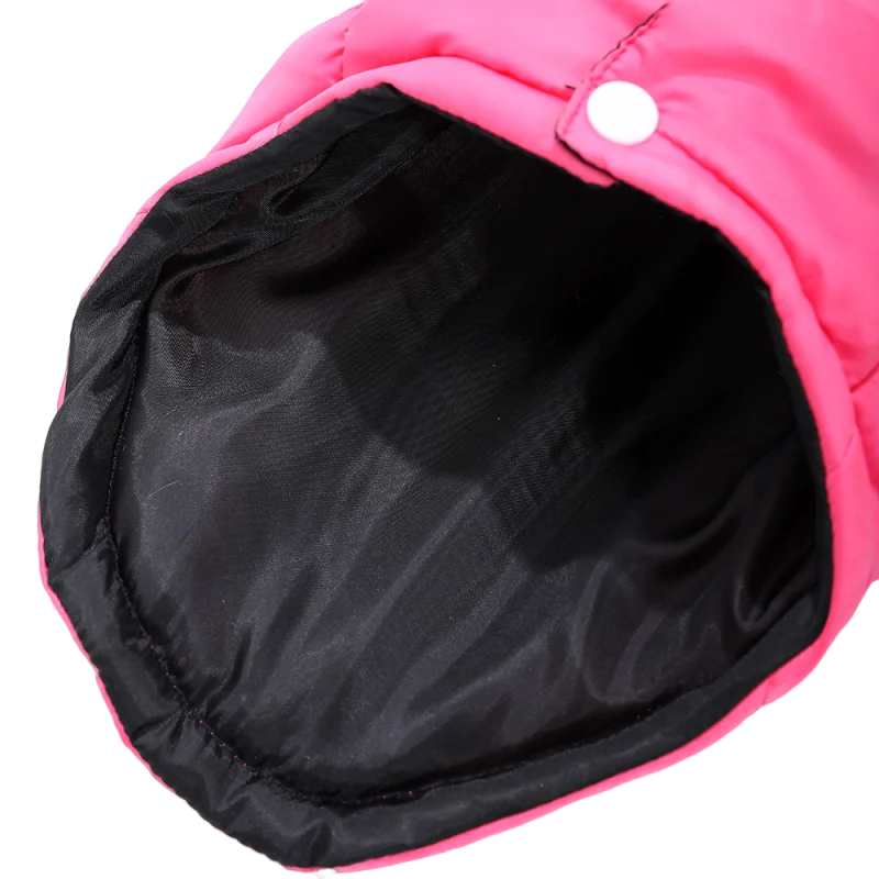 Pet Dog Hiking Jacket With R-ing Warm Dog Clothes Windproof Outdoor