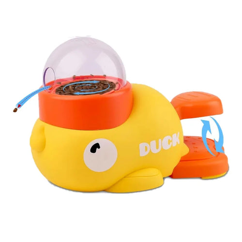 Pet Treat Dispenser-Interactive Dog Toys, Anti Gulping Duck Slow