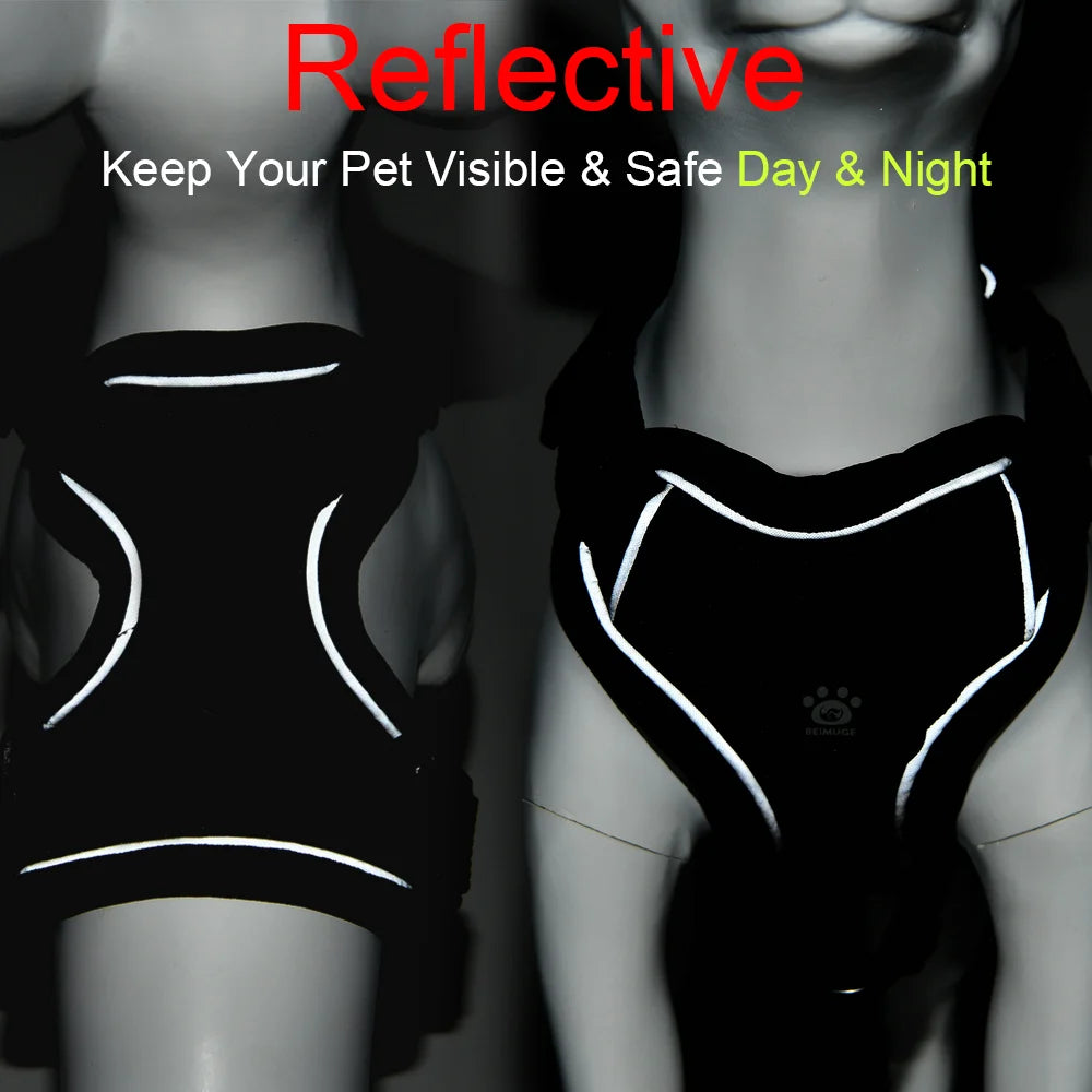 Breathable Cat Harness Leash for Small Medium Dogs Cats  Adjustable