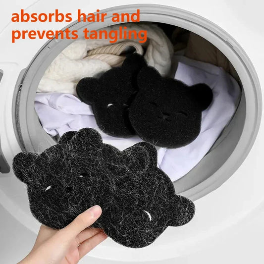 9PCS Pet Hair Remover Bear Shape Laundry Ball Washing Machine Lint