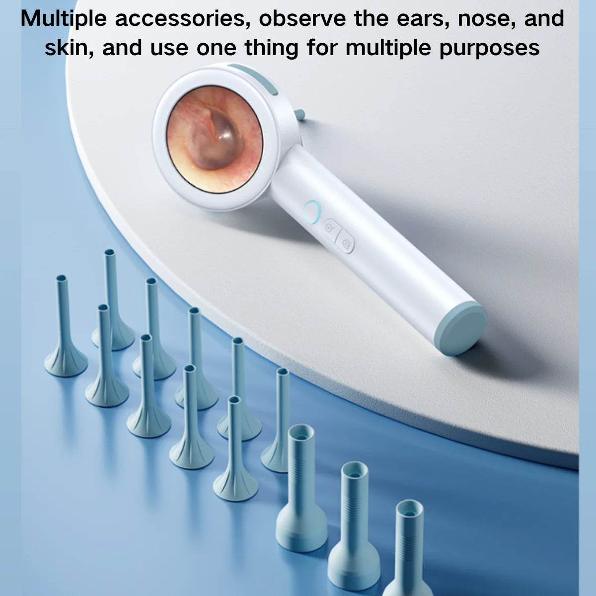 1.8’’ Screen Ear Camera Instant On/Record, Home & Pet Otoscope for