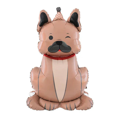 New standing cartoon animal,bulldog, shepherd, poodle, puppy, pet,