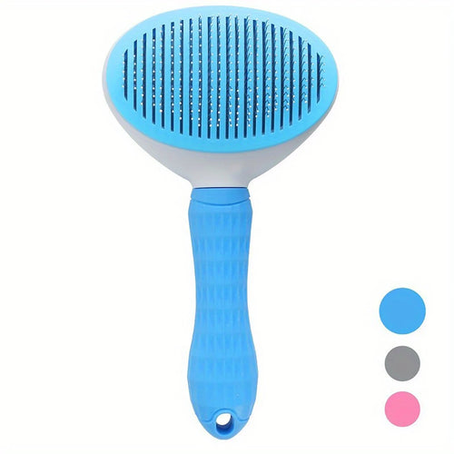 Self-cleaning Pet Hair Remove Comb Cat Slicker Brush Pet Hair Removal