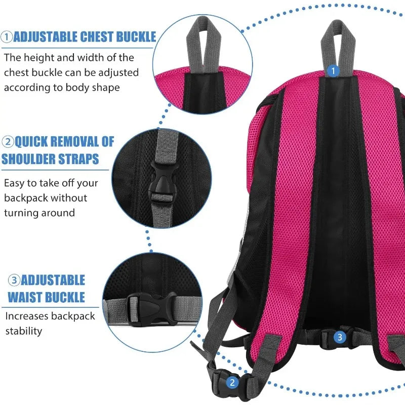 New Double Shoulder Portable Travel Backpack Outdoor Pet Dog Carrier
