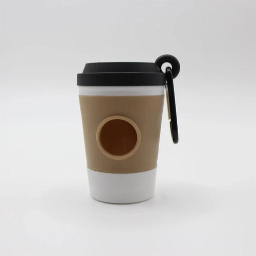 Portable Pet Poop Trash Can Dispenser Creative Coffee Cup Dog Garbage