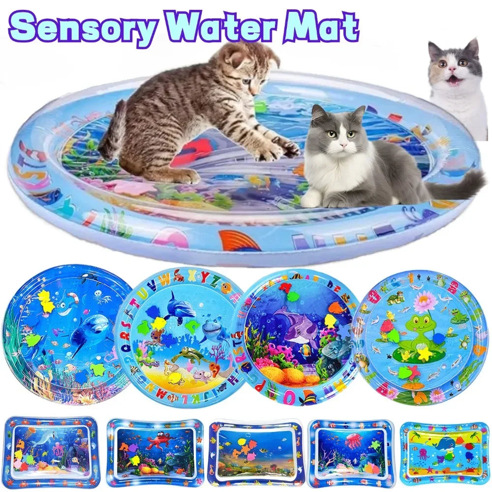 Sensory Water Mat Thickened Sensor Play Water Sensor Cat Mat Pet