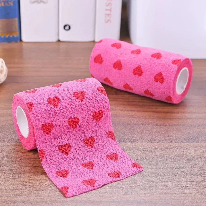 Pet Dog Cat Medical Breathable Elastic Bandage Non-woven Pet Self