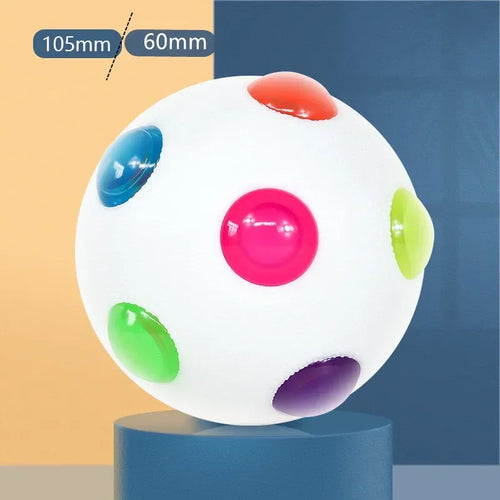 New Cat Dog Toys LED Light Emitting Bouncy Ball Safety Environmental