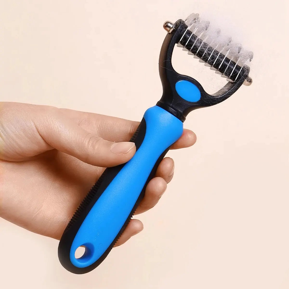 A Pet Double-sided Knot Comb Dog Comb Dog Comb Cat Beauty Hair Removal