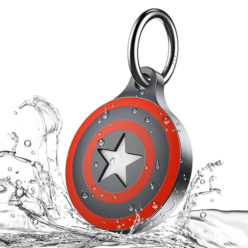 For Airtag Case IPX8 Waterproof Keychain for Apple Air tag Holder