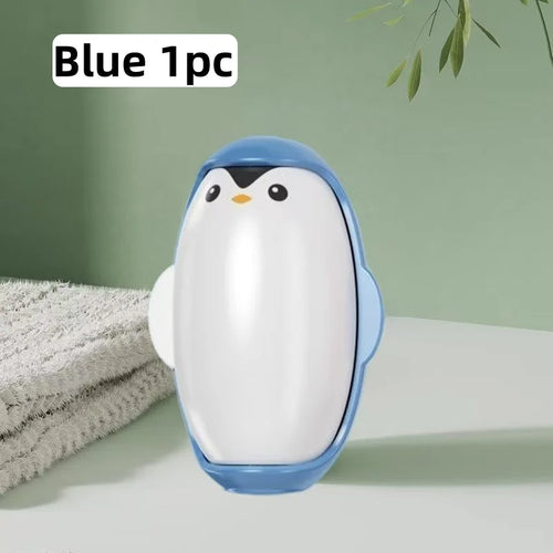 NEW Penguin Hair Remover Washable Household Drum Brush Portable Strong