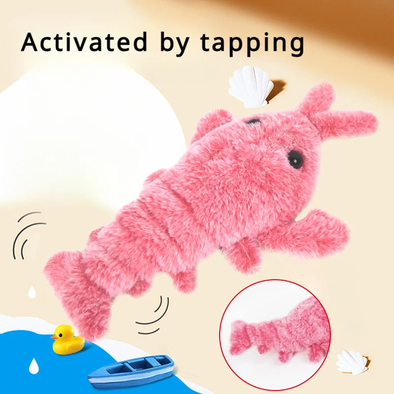 New Cat Toys Electric Lobster USB Rechargeable Simulation Jumping
