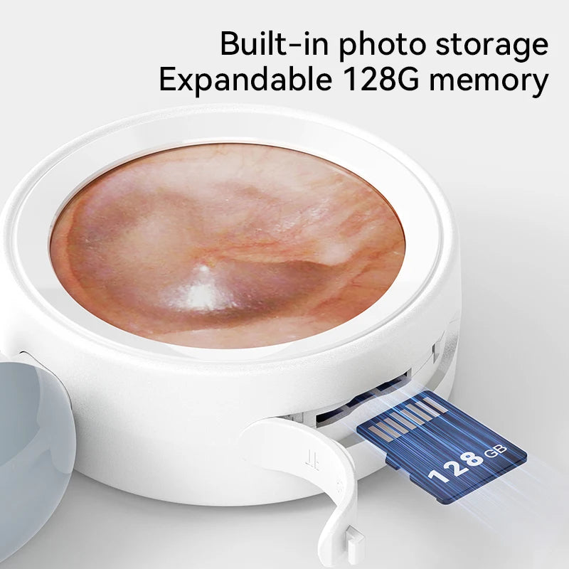 1.38'' Ear Camera Wit IPS Display and 1080P Camera Ear Check Portable