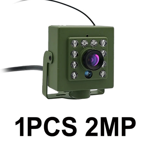 Green Wifi Bird Box Camera Audio 1920P 1080P IR CUT Night Vision RTSP