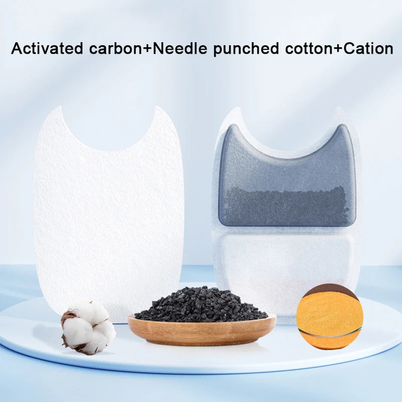 6/12/18/24pcs Pet Water Dispenser Filter Cat Water Fountain Filter
