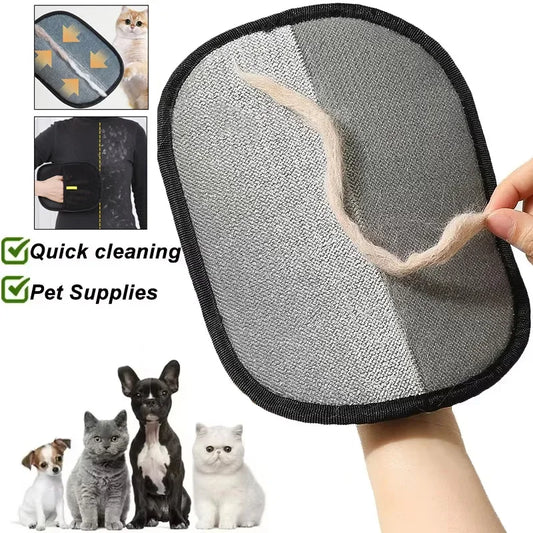 Pet Hair Remover Portable Washable Clothes Hair Dehairing Gloves Pet