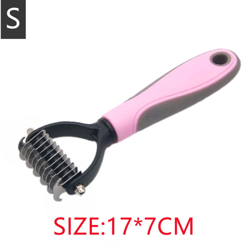 New Professional Pet Cat Hair Removal Comb Brush Dog Grooming Shedding