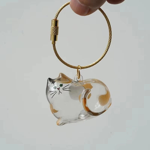 Cat Fur Memorial Charm Resin Keepsake Capsule for Pet Hair Portable