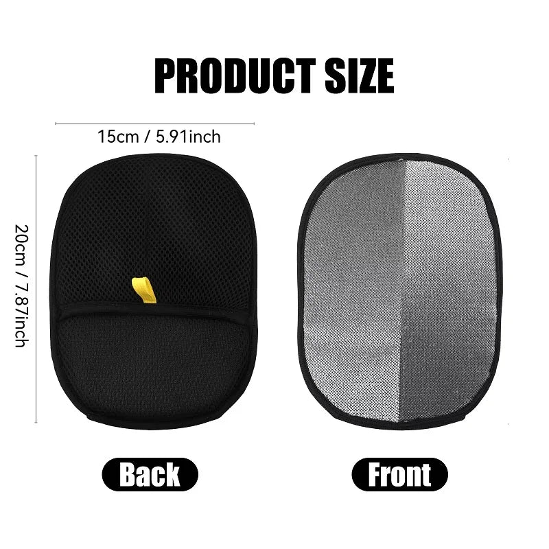 Pet Hair Remover Glove Brush Portable Washable Clothes Hair Dehairing