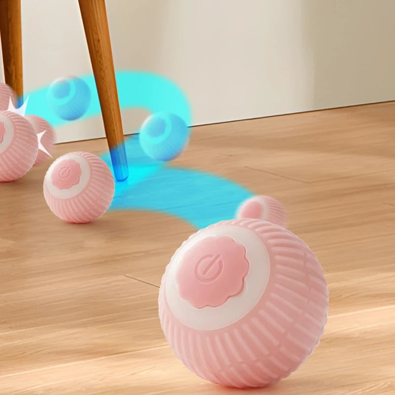 Cat Interactive Ball Smart Pet Cat Toys Indoor Automatic Rolling Magic
