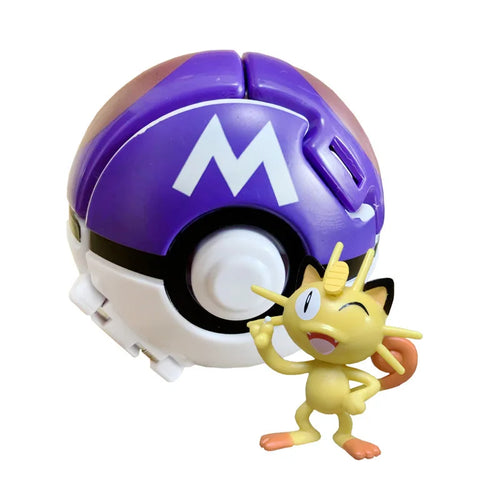 Pokemon Elf Ball Pokeball Anime Figure Cartoons Pikachu Charizard