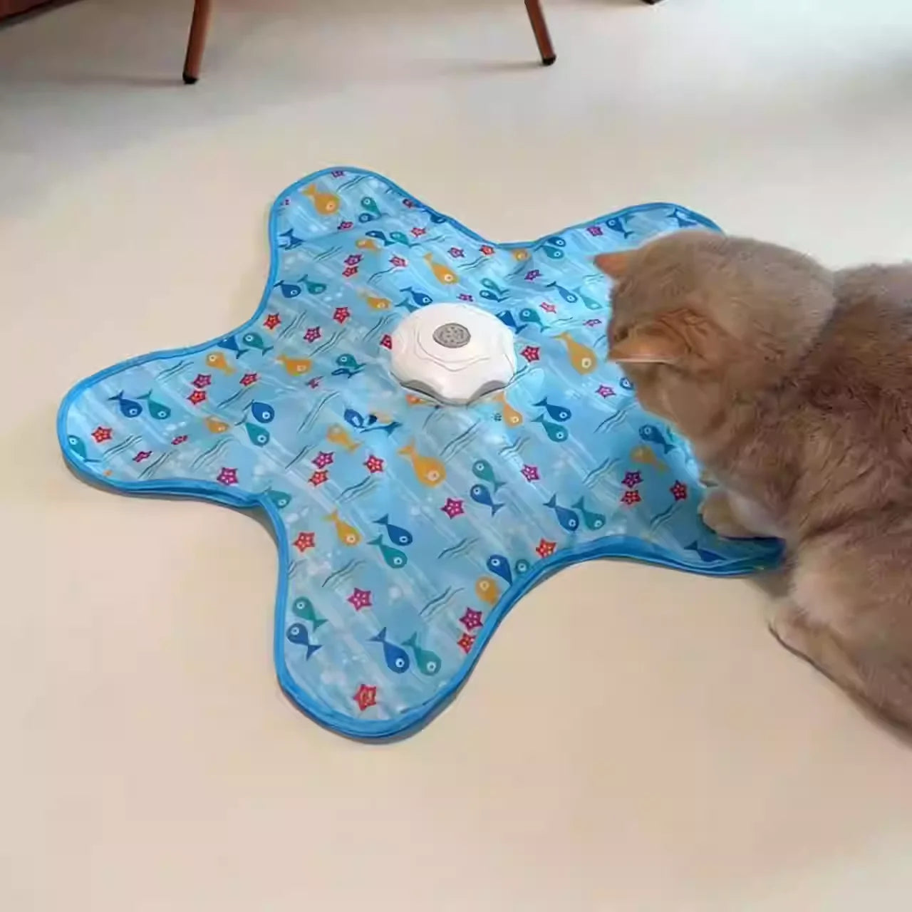 Electric cat turntable pet toy self-stimulating and relieving boredom