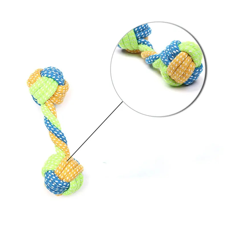 4pcs/7pcs Dog Chew Toy Bite Resistant Rope Knot Cats Dogs to Relieve
