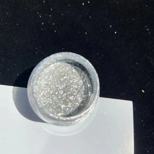 10Colors Sparkly Nail Glitter Powder Rainbow Crystal Diamond Pigment