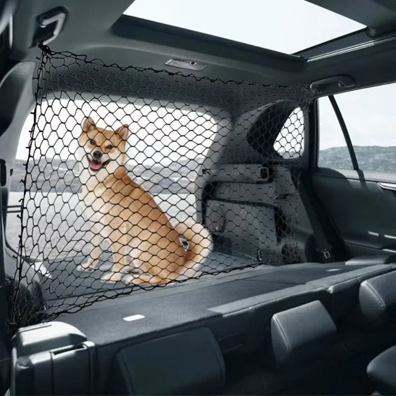 Car boot fence, dog and pet insulation mesh, durable and sturdy