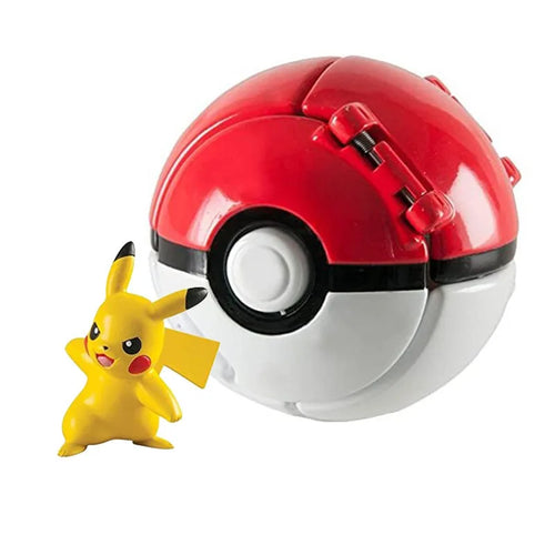 Pokemon Elf Ball Pokeball Anime Figure Cartoons Pikachu Charizard