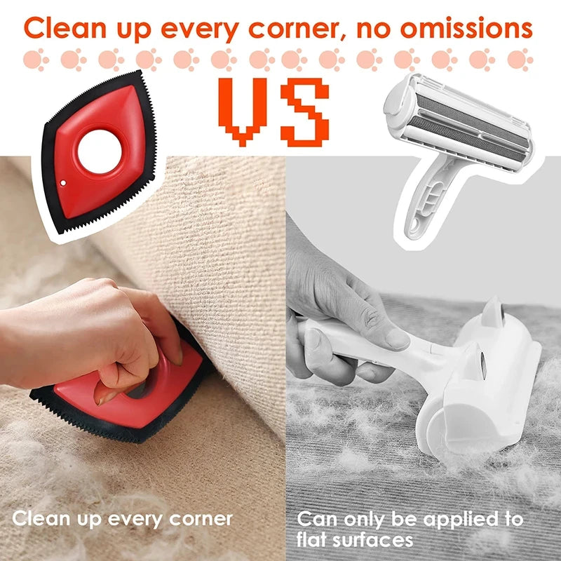 4 Modes Pet Hair Remover Comb Brush Dog Cat Hair Detailer Cleaning