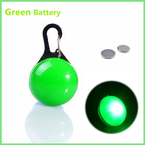 LED Glowing Pendant Flashlight Dog Cat Collar Pet Leads Glow