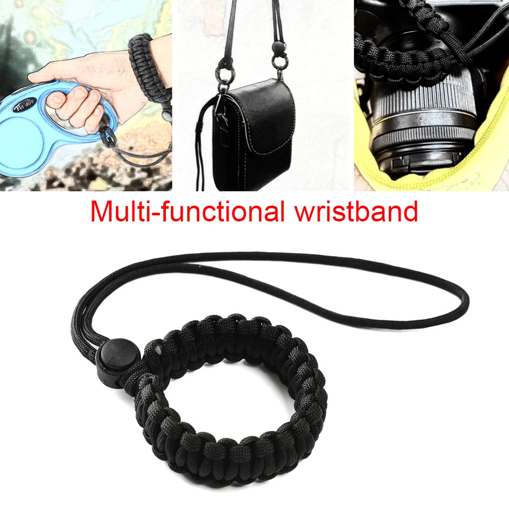 Adjustable Dog Leash Hands Free Leash Outdoor Nylon Bracelet Strong