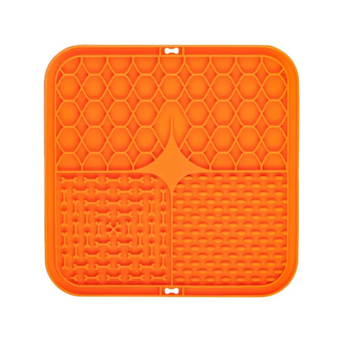 Pet Lick Silicone Mat Dogs Pet Slow Food Plate for Dog Bathing