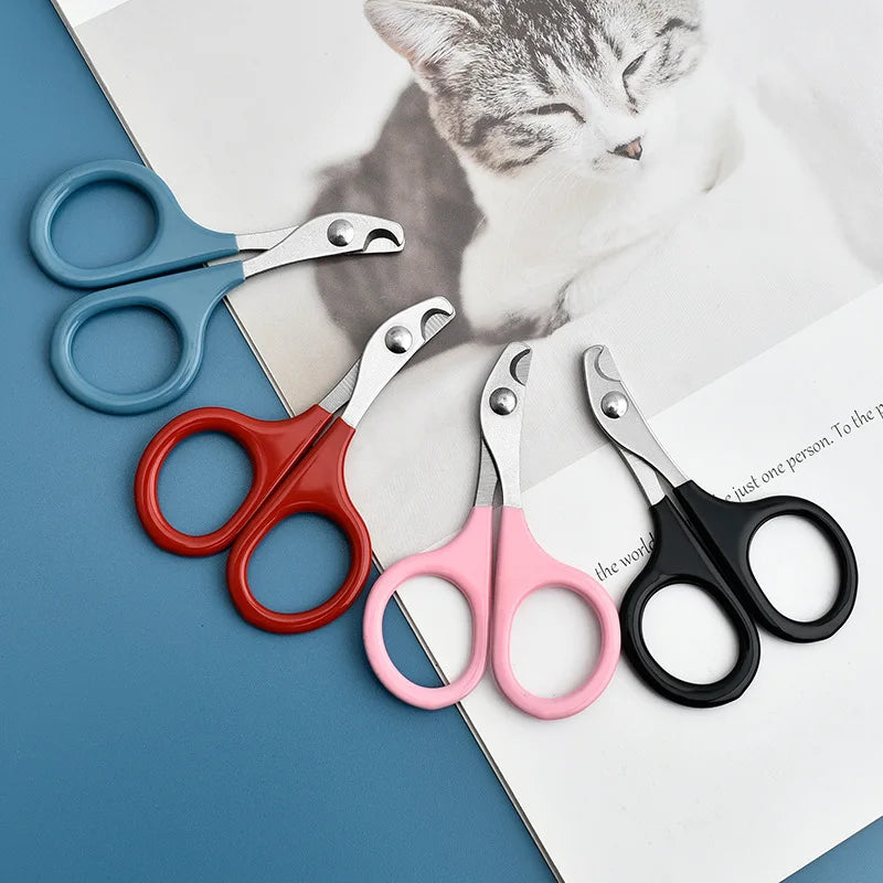 Professional Cat Nail Scissors Pet Dog Nail Clippers Toe Claw Trimmer