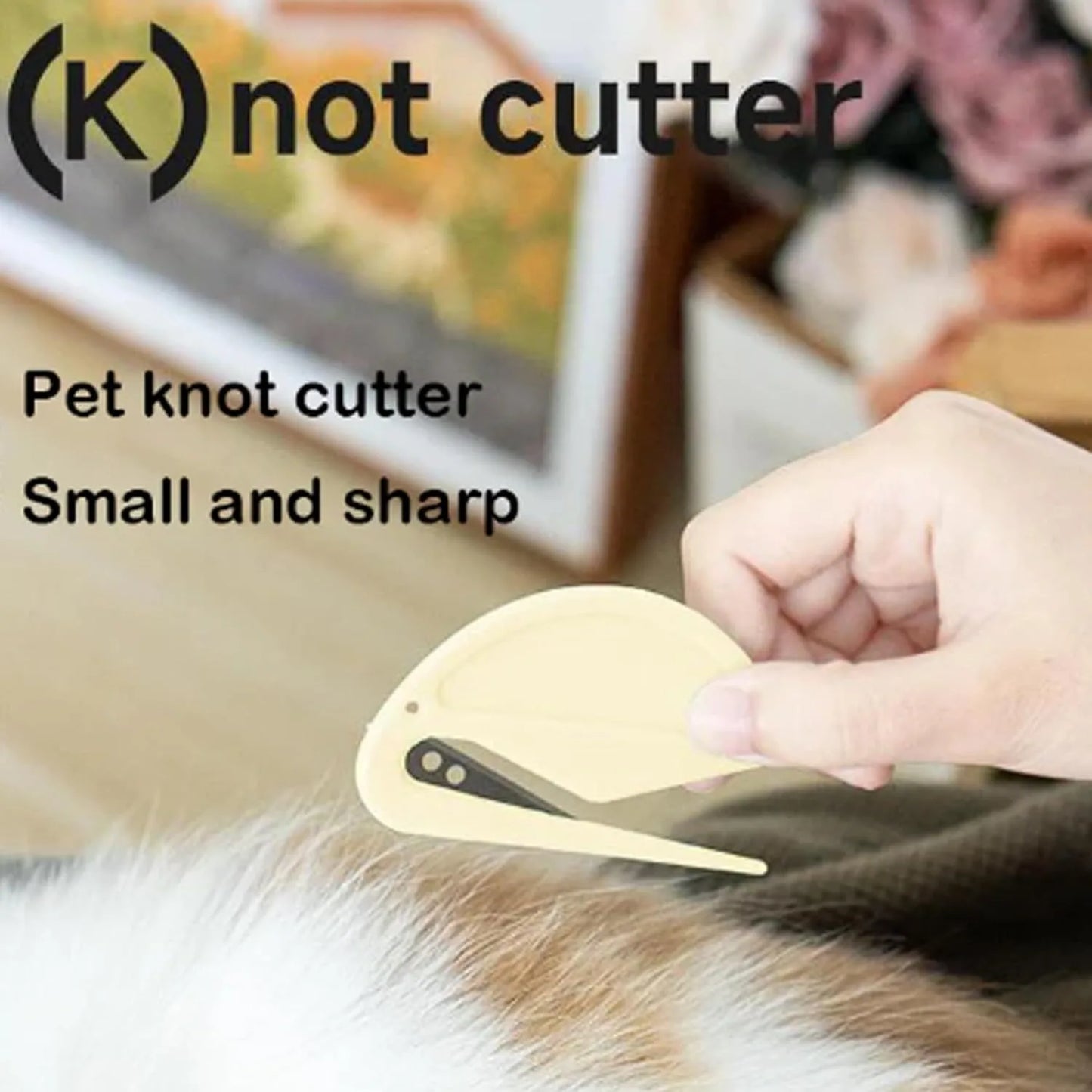 5pcs Pet Knot Cutter, Colorful Perfect De-tangling Tool For Cats,