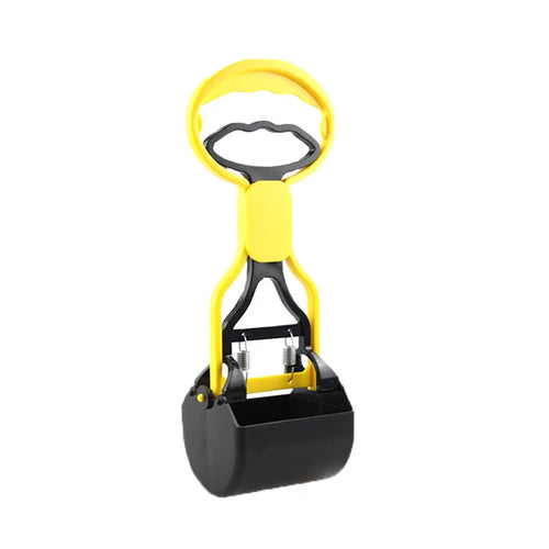 Pooper Scooper For Dog Jaw Clamp Heavy Duty Long Handle Poop Scooper