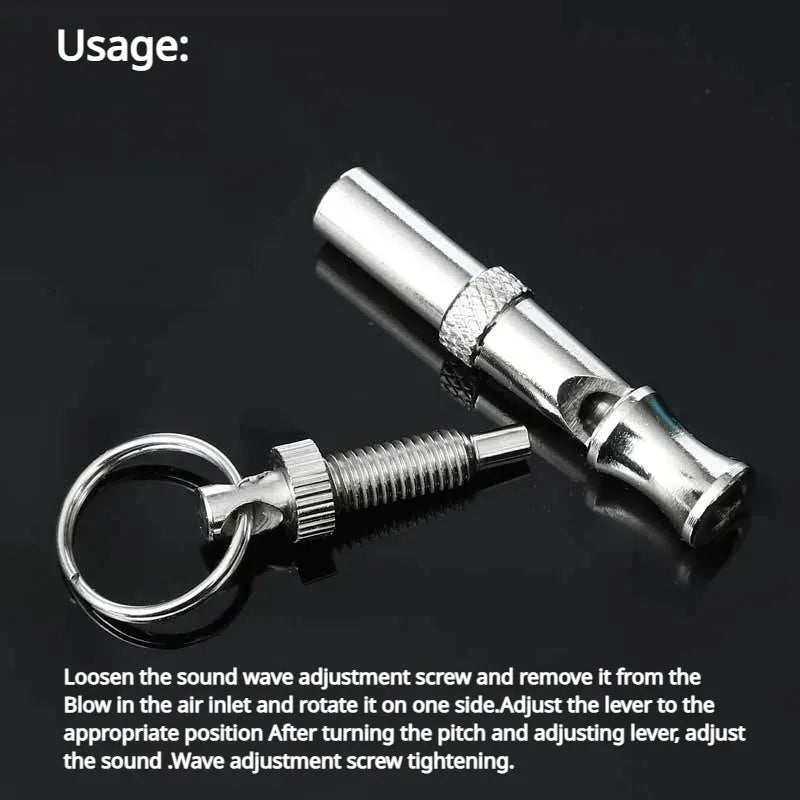 Dog Training Whistle Stop Barking Device Ultrasonic Training Flute
