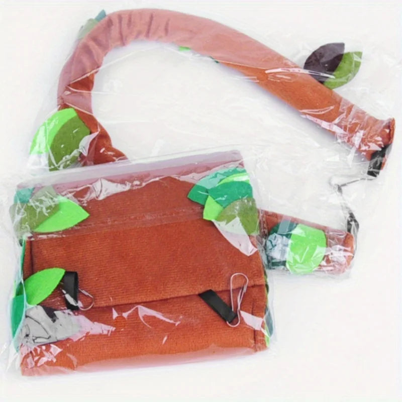 5pcs/set Plush Cotton Hamster Hammock Round Swing for Rats Rodent