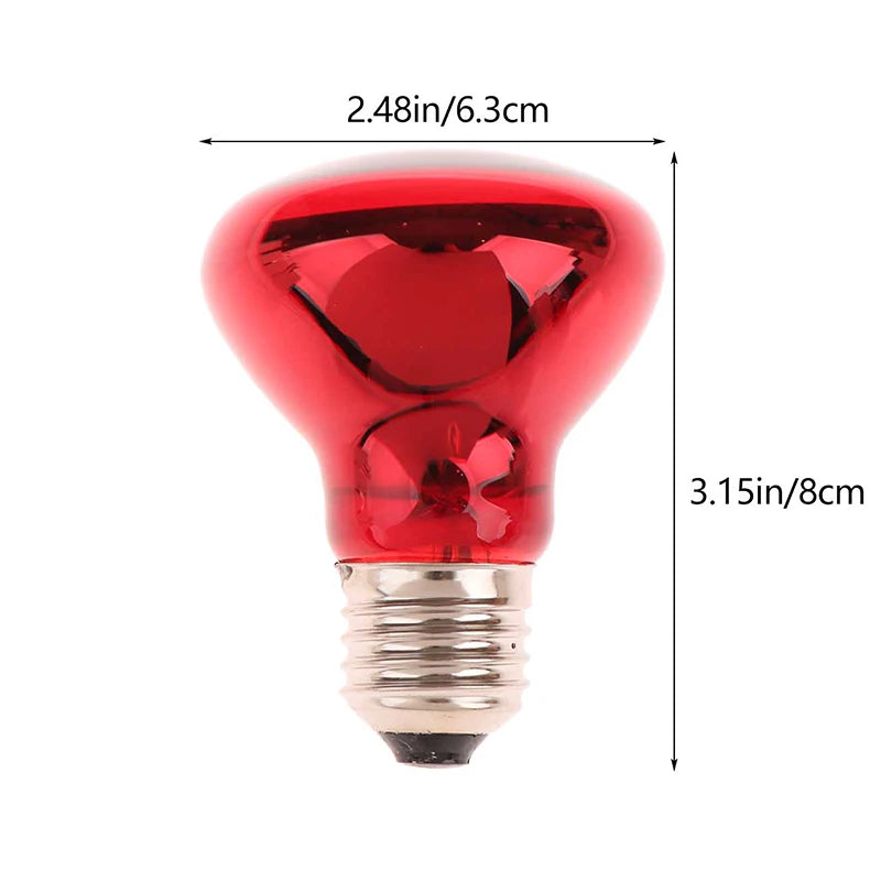 25/40/50/60/75/100W E27 UVA Poultry Bulb Infrared Night Light Day