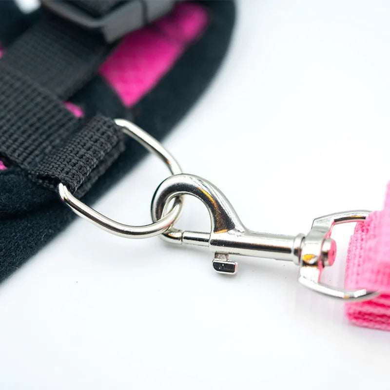 Hot summer small dog pet chest and back breathable dog chest and back