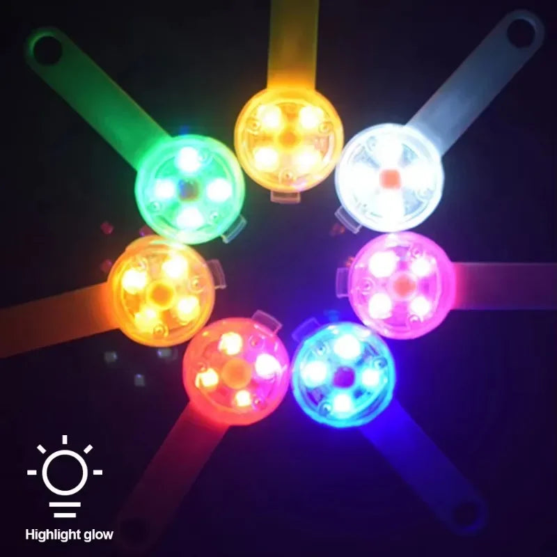 LED Pet Tracking Luminous Pendant Bright Ligh Dogs Collars Dog Wear