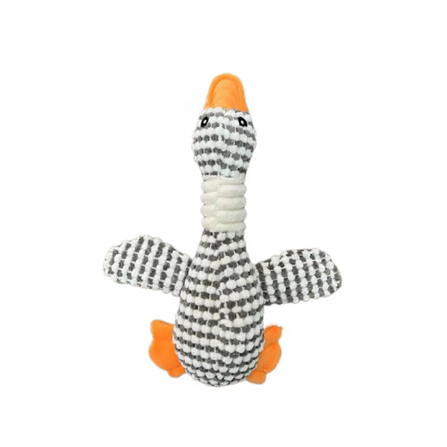 Funny Duck Cute Dog Plush Toys Pet Squeak Toy for Puppy  Sound Wild